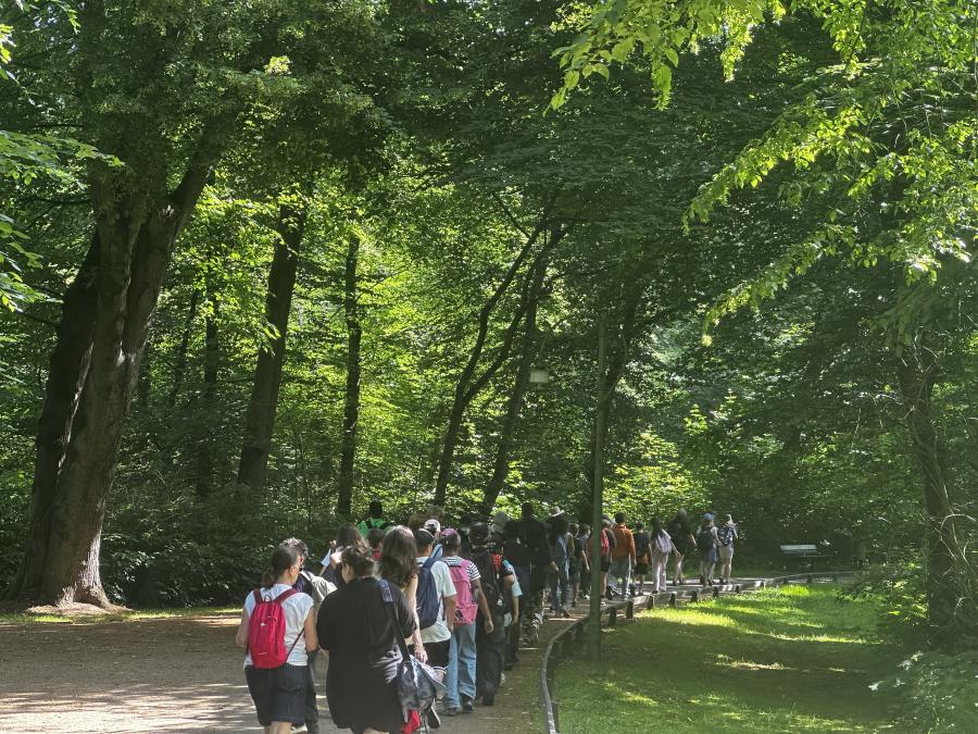 Ausflug in den Bürgerpark